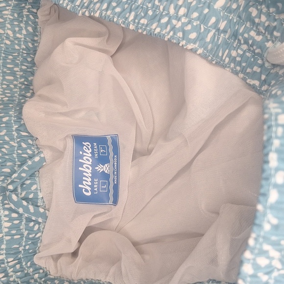 Chubbies The Whale Sharks Classic Lined Swim Trunks Size L - Picture 11 of 12